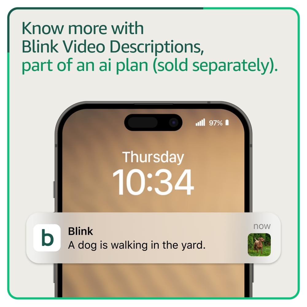 image:imageAllnew Blink Video Doorbell with Basic Annual Plan Headtotoe HD view twoyear battery Sync Module Core included System Black