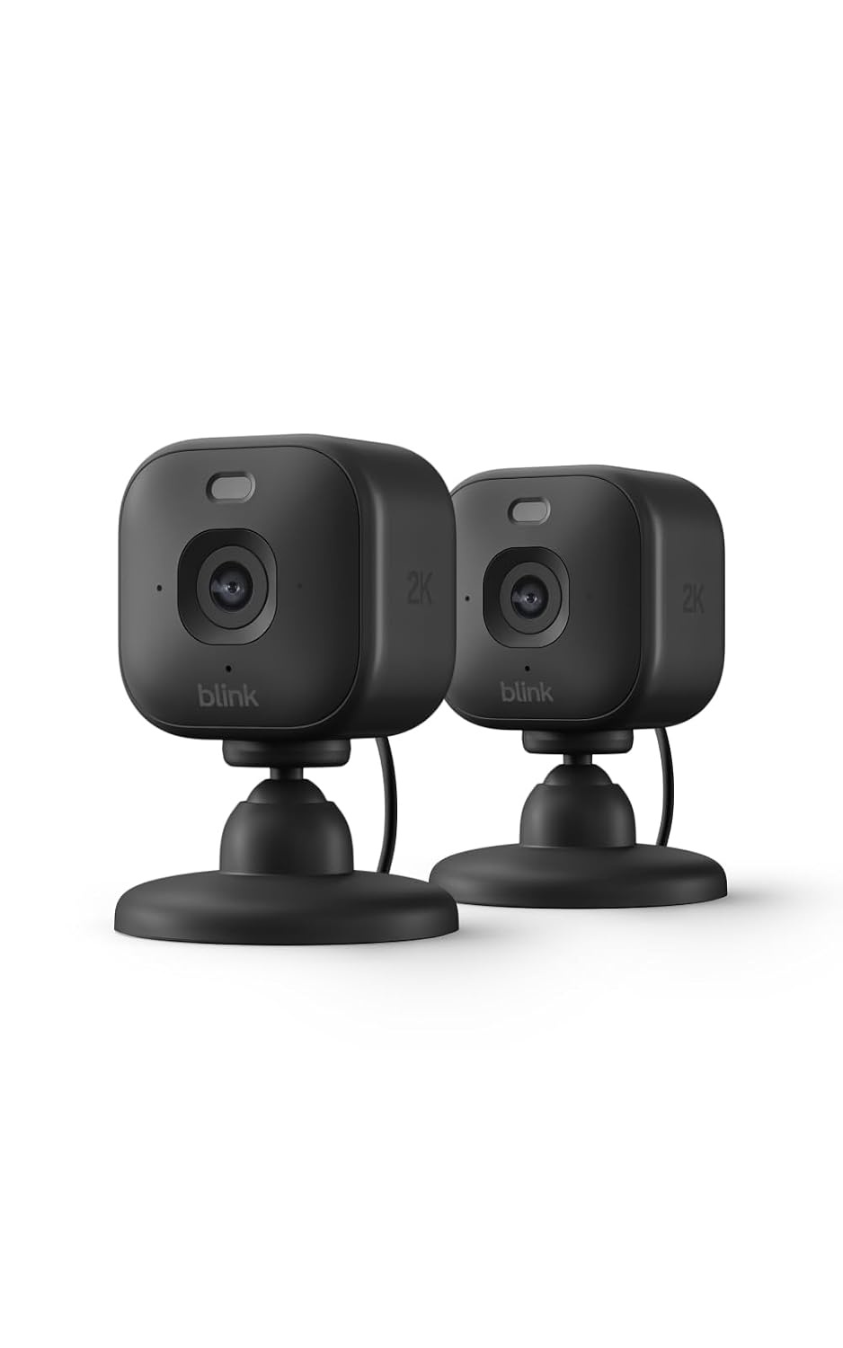 image:imageBlink Mini 2K newest model with 1Year Plus plan Plugin Home amp Pet Security Camera with 2K video resolution smart motion detection works with Alexa 2 camera Black