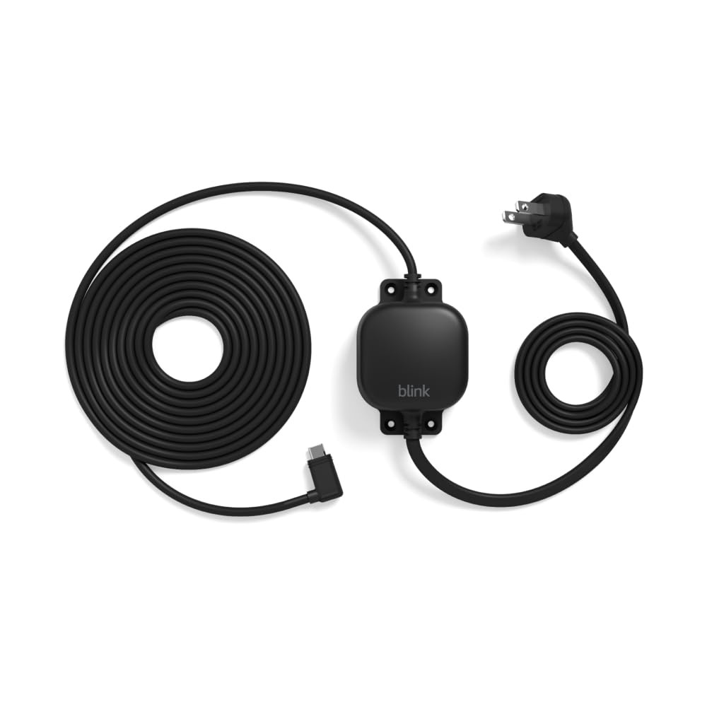 image:imageBlink Weather Resistant 13ft Power Adapter for Blink Mini 2 Mini 2K Outdoor 4 and Outdoor 2K WhiteBlack