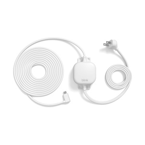 Blink Weather Resistant 13ft Power Adapter for Blink Mini 2, Mini 2K+, Outdoor 4, and Outdoor 2K+ (White)(White)